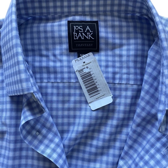 Jos A. Bank plaid button down shirt. - Picture 3 of 5